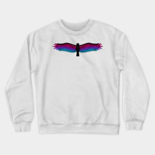 Fly With Pride, Raven Series - Androgyne Crewneck Sweatshirt